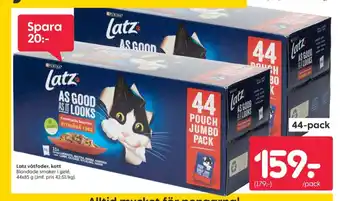 Rusta Latz kattmat erbjuda