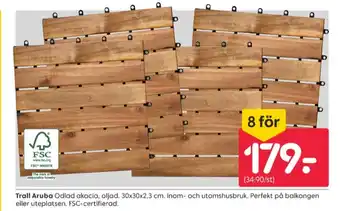 Rusta Cutler trätrall erbjuda