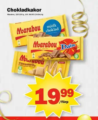 Pekås Chokladkakor erbjuda