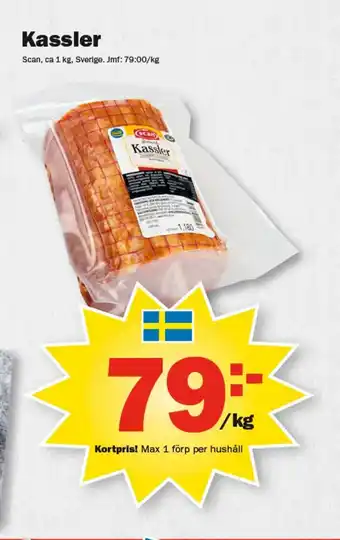 Pekås Kassler erbjuda