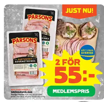 Stora Coop SMÖRGÅSPÅLÄGG erbjuda