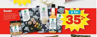 Pekås Sushi erbjuda