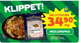 Stora Coop FÄRSK HEL KYCKLING erbjuda