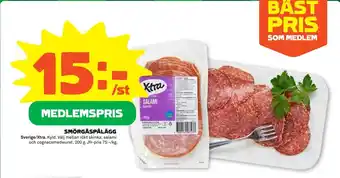 Stora Coop SMÖRGÅSPÅLÄGG erbjuda