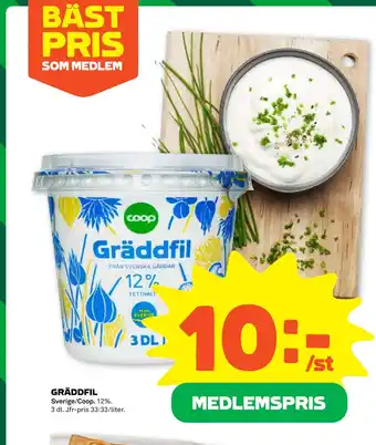 Stora Coop GRÄDDFIL erbjuda