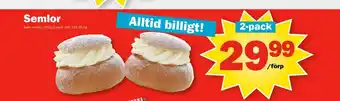 Pekås Semlor erbjuda