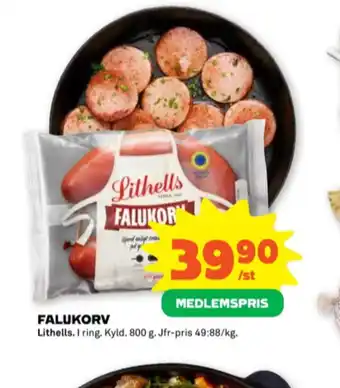 Stora Coop Lithells falukorv erbjuda