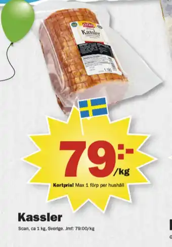 Pekås Scan kassler erbjuda
