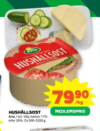 Stora Coop Arla hushållsost erbjuda
