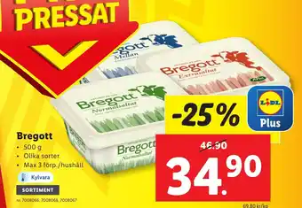 Lidl Bregott erbjuda