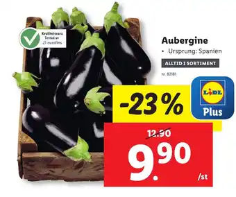 Lidl Aubergine erbjuda