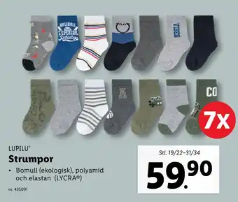 Lidl Strumpor erbjuda