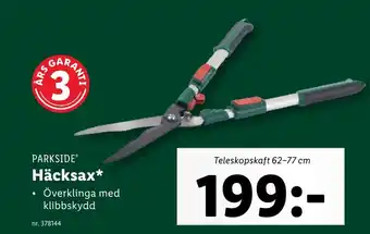 Lidl Häcksax* erbjuda