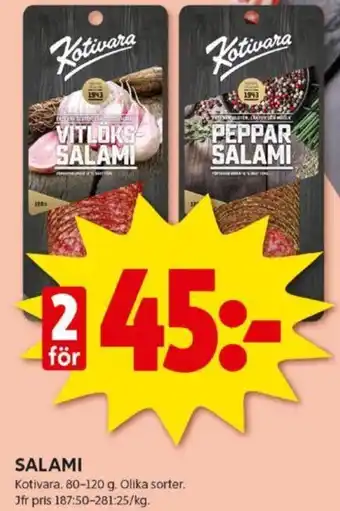 ICA Kvantum SALAMI erbjuda