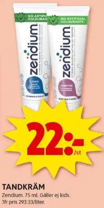 ICA Kvantum TANDKRÄM erbjuda