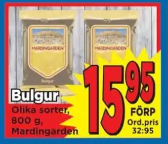 Supergrossen Bulgur erbjuda
