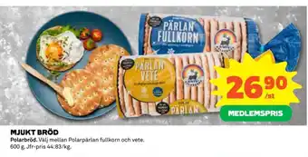 Coop MJUKT BRÖD erbjuda