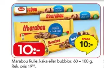 Bo Ohlsson Marabou chokladkaka bubbly mjölkchoklad erbjuda