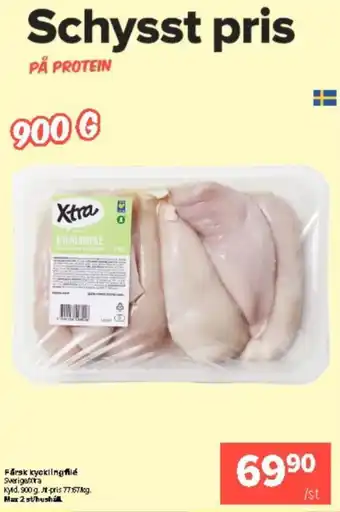 Coop Extra Färsk Kycklingfilé erbjuda