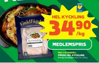 Stora Coop FÄRSK HEL KYCKLING erbjuda