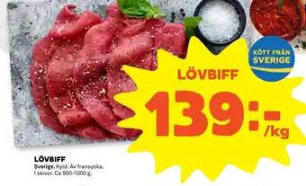 Stora Coop LÖVBIFF erbjuda