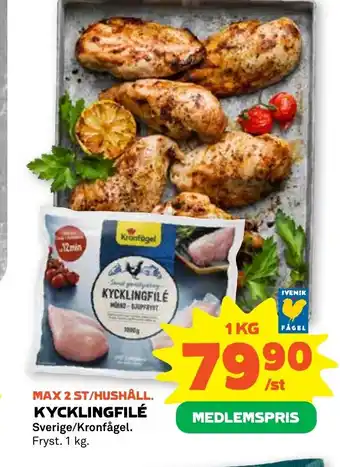 Stora Coop KYCKLINGFILÉ erbjuda