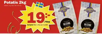 Pekås Potatis 2kg erbjuda