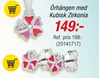 Guldfynd Örhängen med Kubisk Zirkonia erbjuda