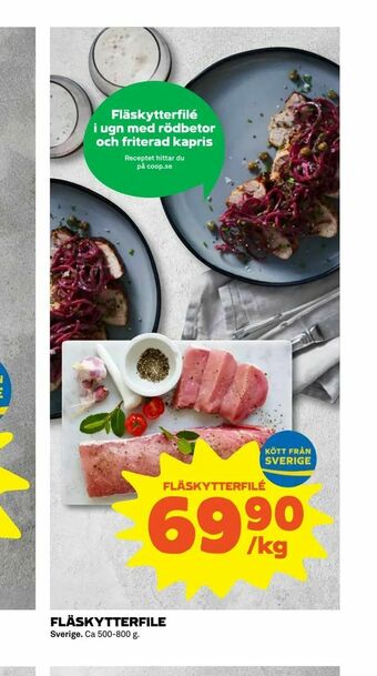 Coop Extra Fläskytterfile erbjuda