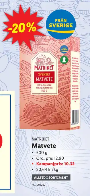 Matvete