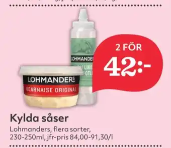 Hemköp Lohmanders bearnaisesås erbjuda