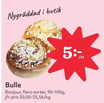 Hemköp Bonjour butiksbakat kaffebröd erbjuda