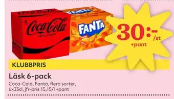 Coca cola läskedryck