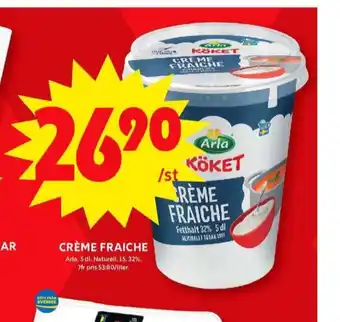 ICA Maxi Arla köket crème fraiche erbjuda