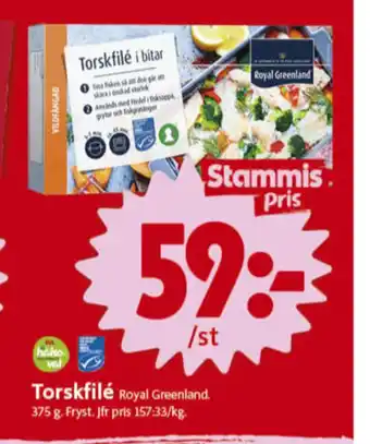 ICA Nära Royal greenland torskfilé erbjuda