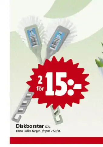 ICA Nära Ica diskborste erbjuda