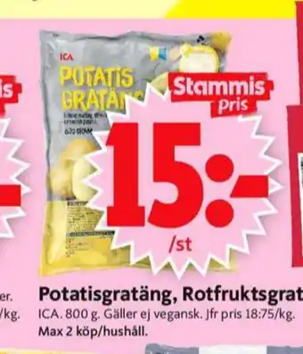ICA Supermarket Ica potatisgratäng erbjuda