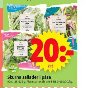 ICA Supermarket Ica sallat erbjuda