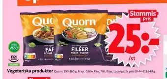ICA Supermarket Quorn vegetarmat erbjuda