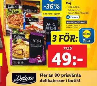 Lidl Culinea matpajer erbjuda