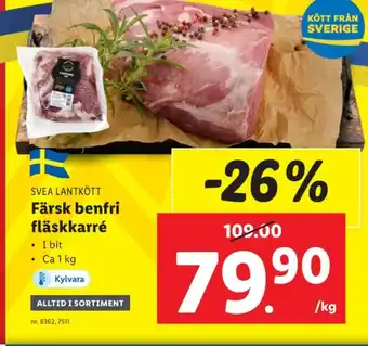 Lidl Svea lantkött karré erbjuda