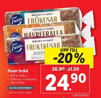 Lidl Fruktkusar matbröd erbjuda