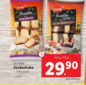 Lidl Sol & mar kakor erbjuda