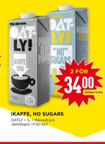 Willys Oatly ikaffe havredryck erbjuda