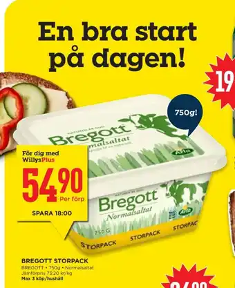 Normalsaltat smörvariant