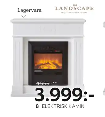XXXLutz ELEKTRISK KAMIN erbjuda