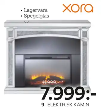 XXXLutz ELEKTRISK KAMIN erbjuda