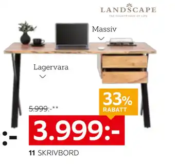 XXXLutz SKRIVBORD erbjuda