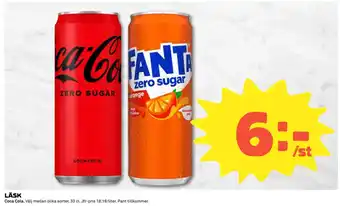 Coop LÄSK Coca Cola erbjuda