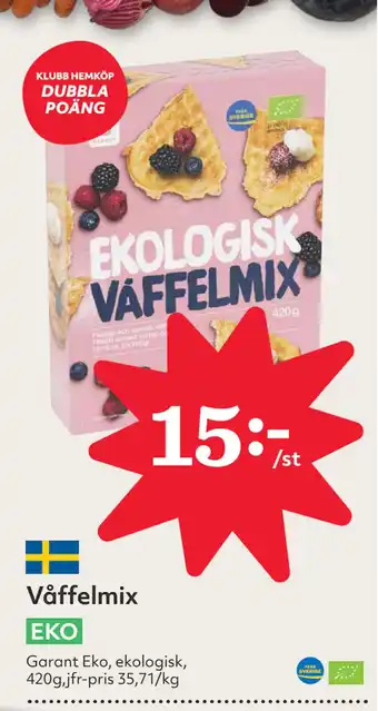 Våffelmix